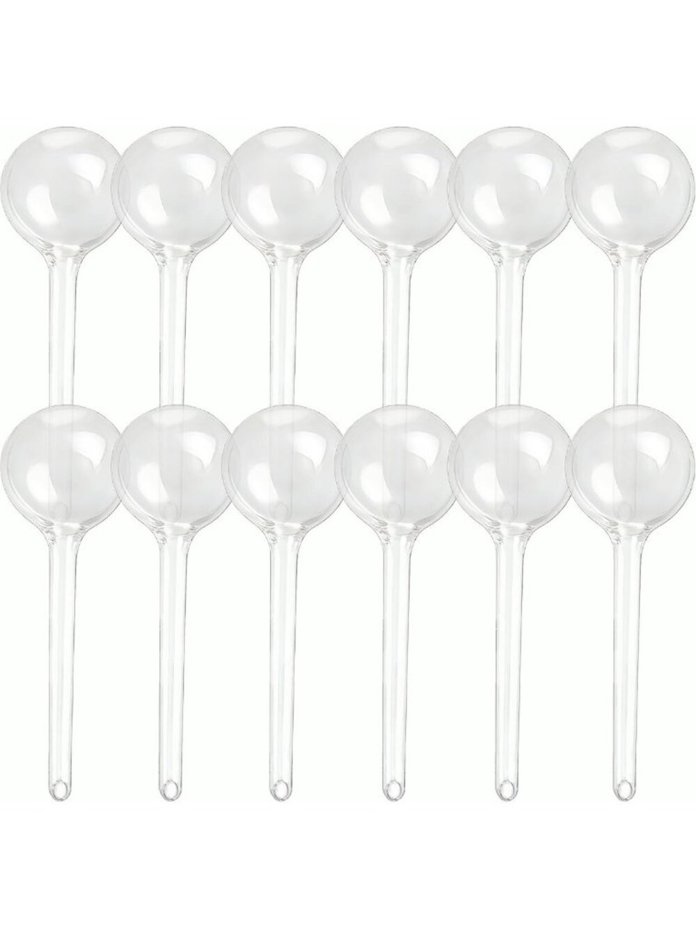 12 Large Self-Watering Plant Globes - Automatic Watering Bulbs for Easy Care